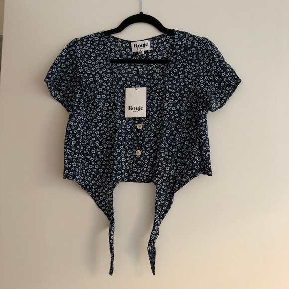 Rouje Tops - NWT Rouje Olivia Blouse